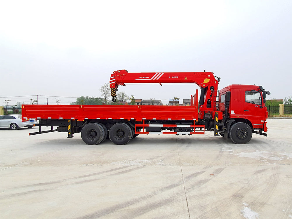 Dongfeng Huashen F5 6*4 Sany 12-ton truck-mounted crane