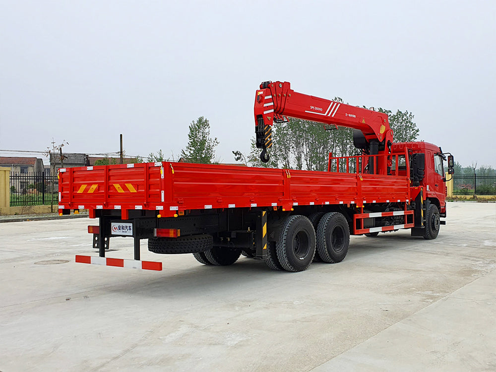 Dongfeng Huashen F5 6*4 Sany 12-ton truck-mounted crane