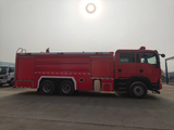 HOWO6*4 12 m³ foam water tanker fire truck