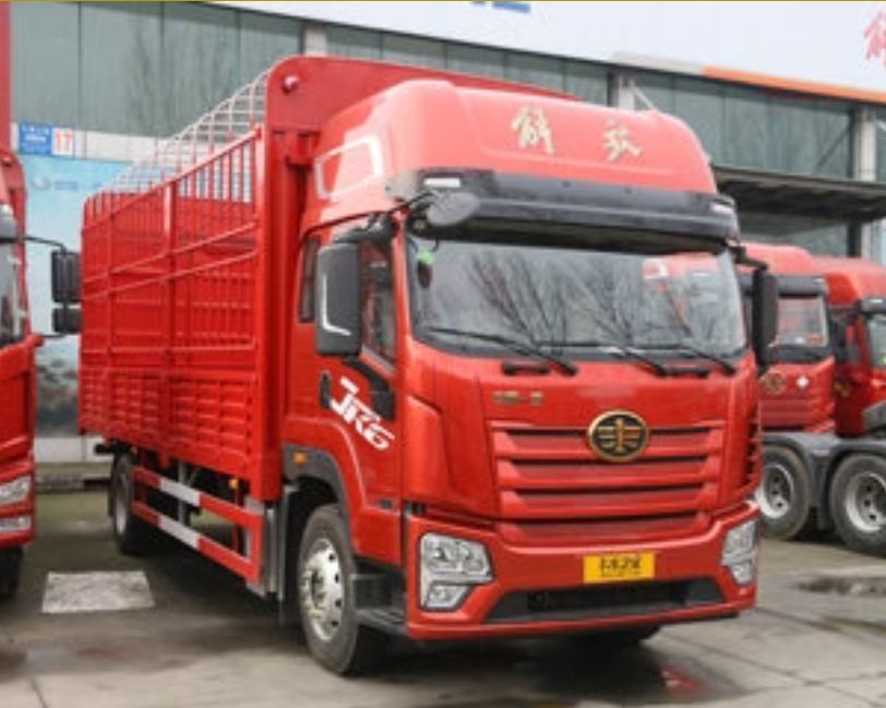 Jiefang  4×2 6.75-meter  Box Cargo Truck